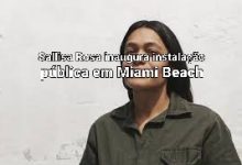 Sallisa Rosa inaugura instalação pública em Miami Beach